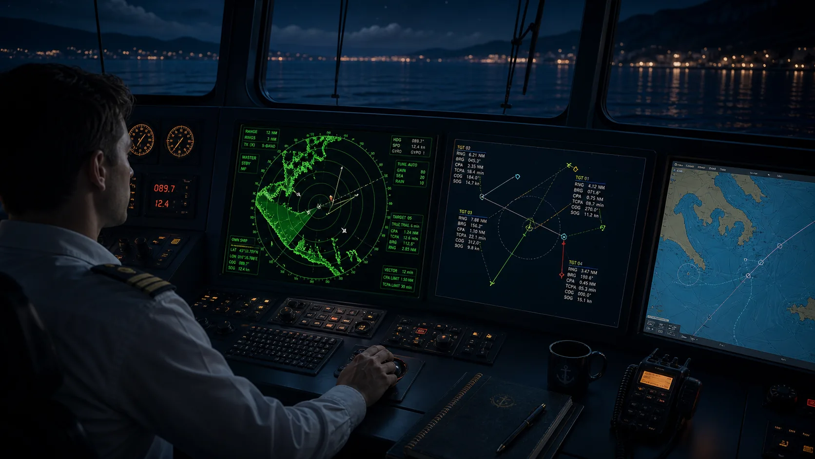 Промо STCW игры по RADAR и ARPA